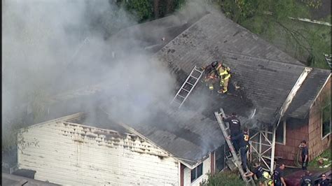 Firefighters rescued after ceiling collapses during house fire on Far Southeast Side
