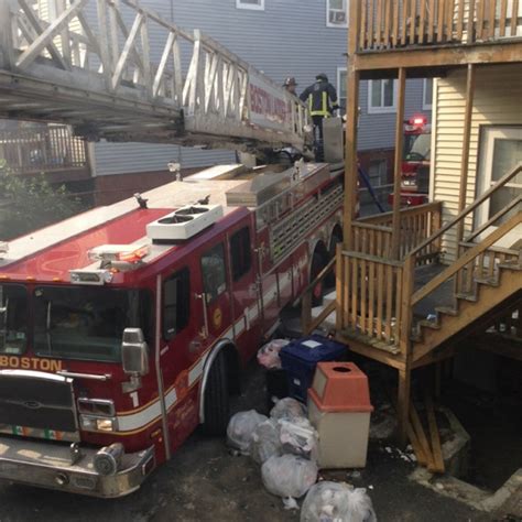 Firefighters respond to fire in East Boston