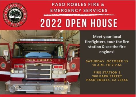 Firefighters to host open house in Saratoga Springs