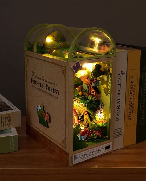 Firefly forest book nook instructions.  I picked this one up a couple of mo...