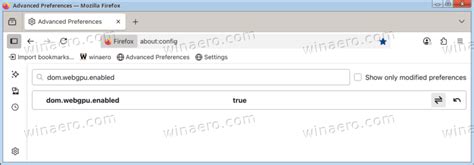 Firefox enable webgpu.  The API enables web developers to use the underlying system&rsquo;s ...