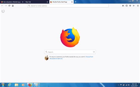 Firefox old version.  Downgrading to a previous Firefox version doesn't sol...