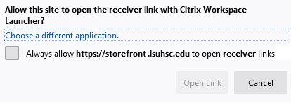 Firefox with StoreFront (Windows) Tutorial Citrix StoreFront