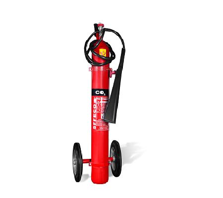 Fireguard 10KG CO2 Fire Extinguisher Trolley – Safetag