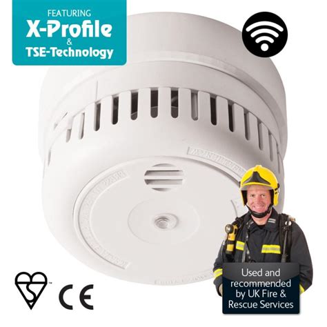 Firehawk FHB10W Optical Wireless Smoke Alarm UK Homesafe