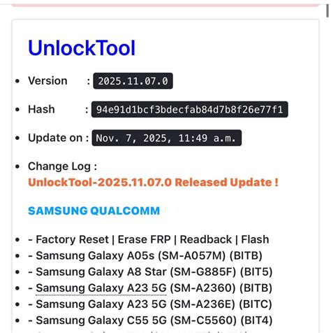 Firehose mode unlocktool. 3. 0 Released Update SAMSUNG USA MODELS - Er...