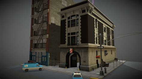 Firehouse 3D models - Sketchfab