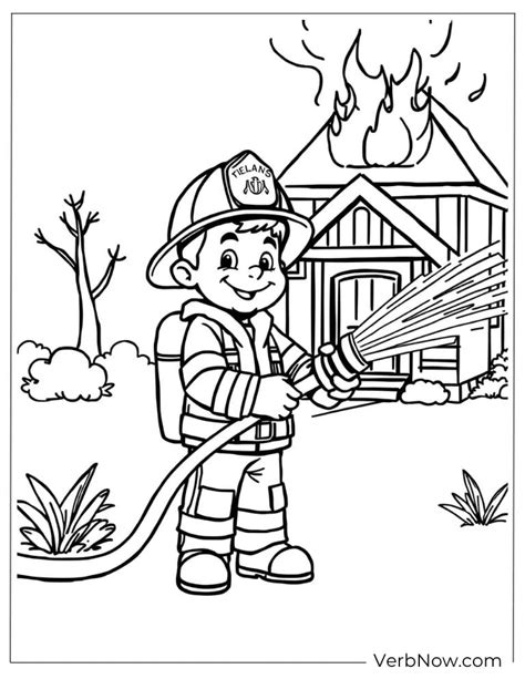 Fireman Coloring Pages