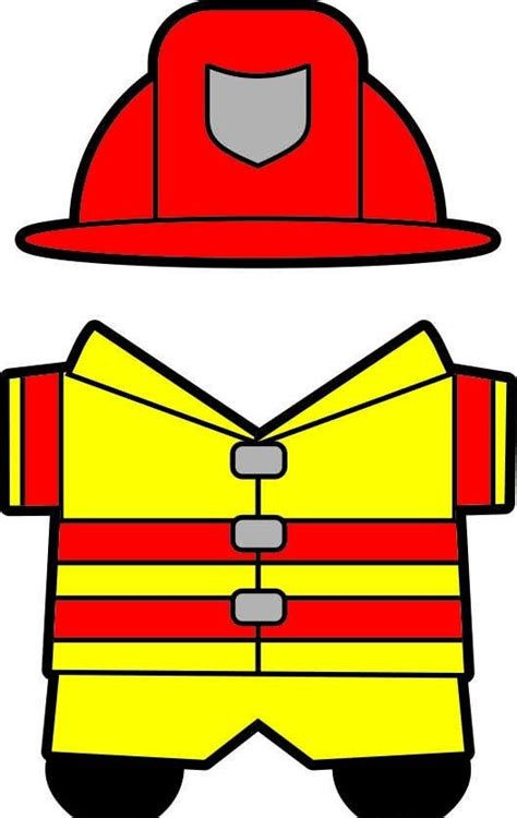 Fireman Hat Template