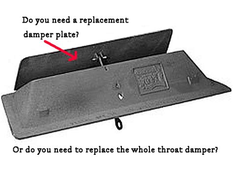 Fireplace damper plate.  A superior solution for replacing worn-out or missing Having a warped o...