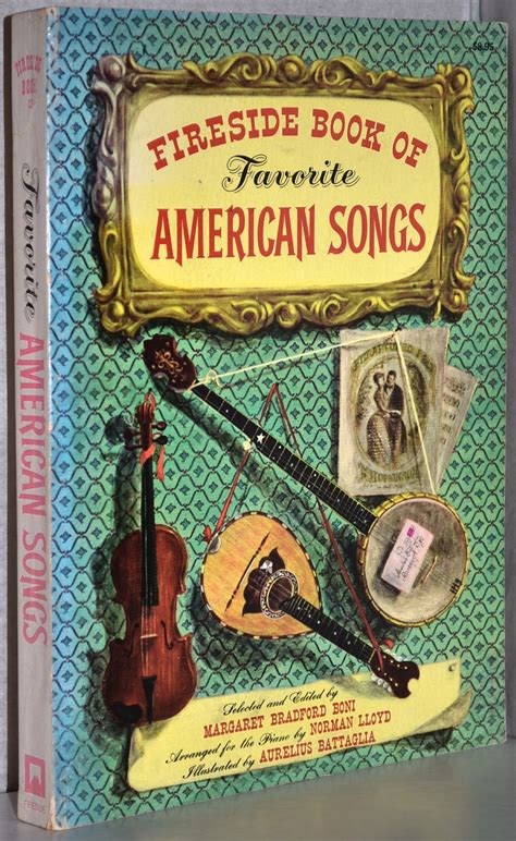 Fireside Book Favorite American Songs Piano Music Illustrated 1952 …