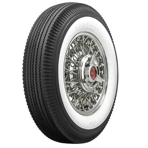 Firestone 670-15 Bias Ply Wide Whitewall Tire 1950-60s Classic