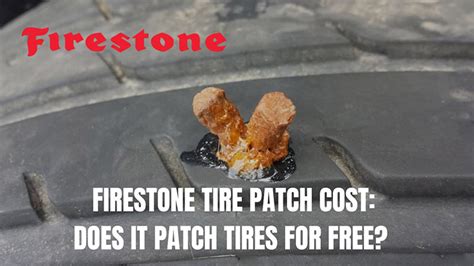 Firestone tire patch cost. When you need tire repair in Yucaipa, CA, trust the experts at Firestone Complete Auto Care. Our tire patch-plug combo repair will get you back on the road. Toggle navigation. Firestone Complete Auto Care 1.800.752.0379. ... 