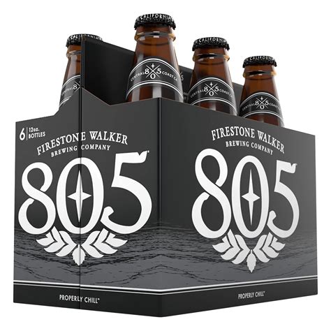 Firestone walker 805 beer. Jun 27, 2023 · Beer Rated B+ Reviews. Chris already gave you his two cents on 805 Cerveza, a Mexican-style lager with a hint of lime from the cool dudes at Firestone Walker. Now, we’re finally getting around to the 805 flagship, simply dubbed 805. It’s a blonde ale made for the laid back California lifestyle or so the marketing goes. 