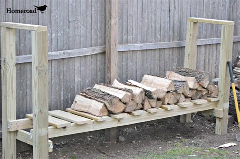 Firewood Rack Plans With Roof • ideas for woodworking