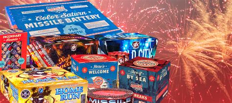 Fireworks store.  Buy quality consumer fireworks online at discount prices...