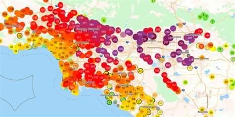 Fireworks-related air pollution reaches dangerous levels in Los Angeles area