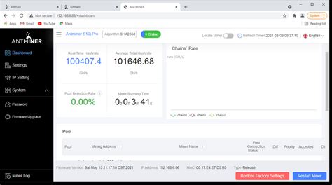 Firmware upgrade S19J PRO not working – BITMAIN Support