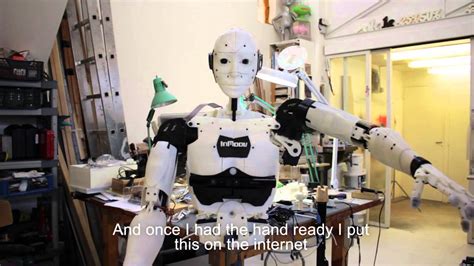 First 3Dprinted, opensource humanoid robot YouTube