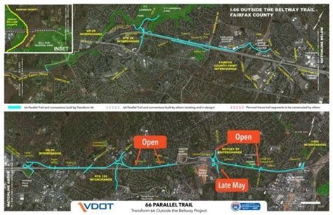 First 4 miles of I-66 ‘parallel trail’ now open to cyclists, pedestrians