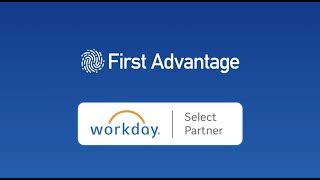 First Advantage Software Integration for Background Check Workday