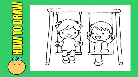First Class Tips About How To Draw A Swing Set Crowddrawing