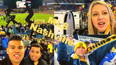 First Ever MLS Game in Nashville! Broke Record Attendance. MLS MATCHDAY