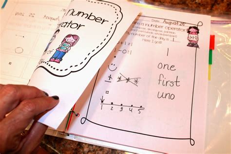 First Grade Wow Interactive Math Notebook