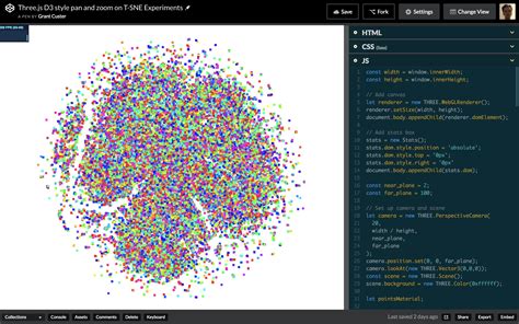 First Look Using Three.js for 2D Data Visualization