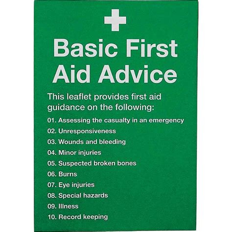 First Response Advice and Guidance Leaflet - Leicestershire