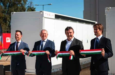 First Tesla Megapack BESS in Hungary arrives for installation