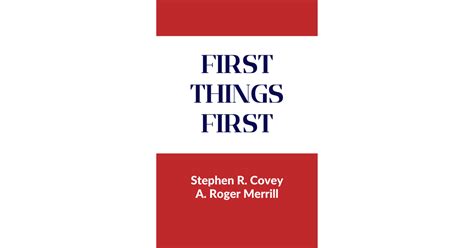 First Things First Personal Learning Journal