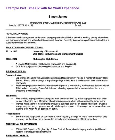 First Time Resume Template Addictionary