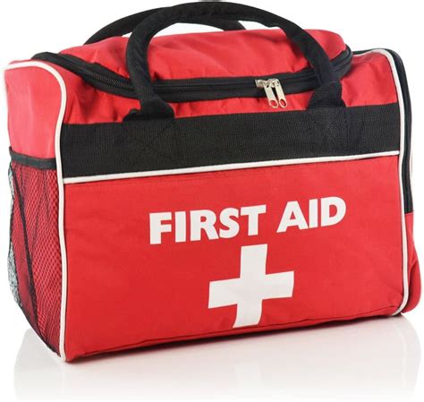 First aid bags empty. uk: Health & Personal High capacity - ideal for excursions and day t...
