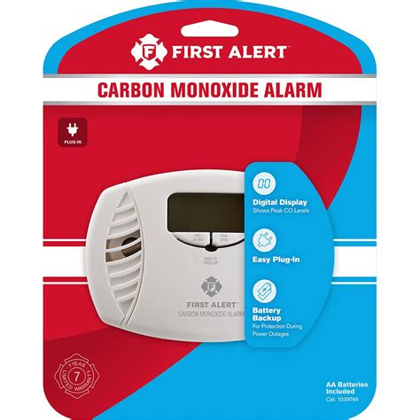 First alert carbon monoxide alarm manual co615. - Catalogue de la bibliothèque espagnole de don josé miro ....
