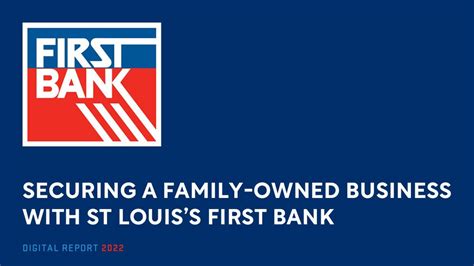 First bank st louis. First Bank is celebrating the “Year of the Dragon” by offering an 8-month Certificate of Deposit (CD) at 5.10% APY.*. It's a great time to lock in higher fixed rates and maximize your red-hot savings. Click below on … 