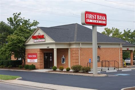 First bank virginia. Virginia Locations. Abingdon (Main St) Branch; Abingdon (Maringo Rd) Branch; Blacksburg Branch; Bluefield (Ridgeview) Branch; ... First Community Bank Branches. Xpress Banker ATMs. Traditional Teller Machines. Wealth Management. Back to the top. Facebook Instagram LinkedIn. Routing Number: 051501299. 