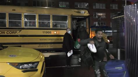 First bus of Asylum Seekers arrive in Albany
