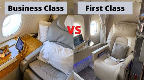 First class vs business class. Oct 29, 2023 · 0. First class gets there faster. Kidding. No matter where you sit–in front of the one-percenters or in the back next to the lavatories–everyone lands simultaneously. So maybe it just feels as if business class vs first class arrives sooner. The fast answer is the difference lies in where you sit on the plane and in the amenities. 