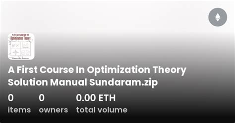 First course in optimization theory solution manual. - The oxford handbook of hypnosis theory research and practice.