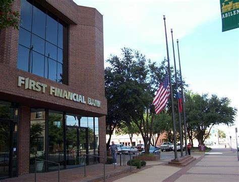 First Financial Bank Branch Location at 1345 Barrow Street, Abilene, TX 79605 - Hours of Operation, Phone Number, Address, Directions and Reviews..