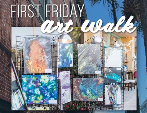 First friday art walk. First Fridays, one of the nation’s largest self-guided art walks, happens on the first Friday of every month as the name suggests. Many galleries across downtown … 