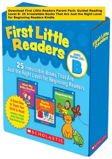 First little readers parent pack guided reading level b 25 irresistible books that are just the right level. - Manual de instrucciones asiento de carro cosco summit.