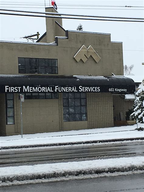 First memorial funeral services bc.  Read First Memorial Funeral Services - Van...