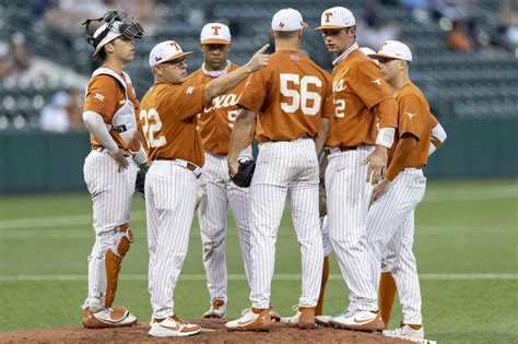 First pitch set for Texas baseball's tournament opener after weather delay