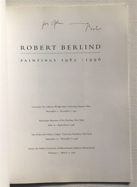 First published in 1996, Robert