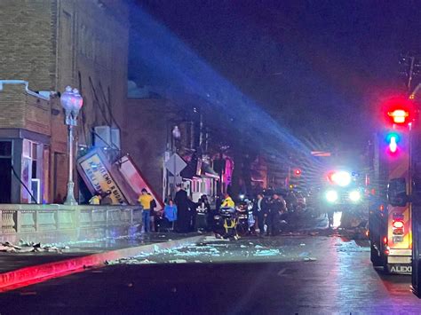 First responders called to Belvidere's Apollo Theater on reports of collapsed roof due to powerful storm