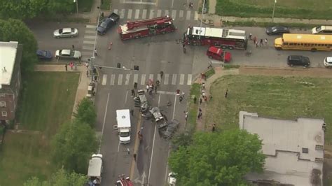 First responders called to horrific north St. Louis collision