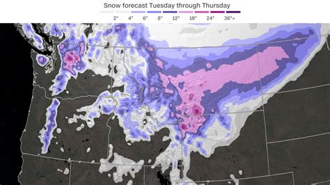 First significant snowstorm of the season targets northwestern US, Northern Plains in an early sign of winter