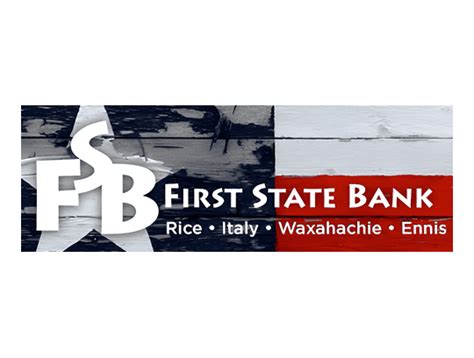 First state bank rice tx. Belinda Arreola - Assistant Trust Officer, Trust Dept., Main Bank Hanna Case - Bank Product Specialist, Main Bank Rosa Casson - Lobby Manager, East Main Branch Martha Edwards - Lobby Manager, Camp Wood ... First State Bank of Uvalde would like to personalize your banking experience. Please enter your first name below.. 